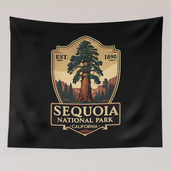 Item preview, Sequoia National Park - California - US  designed and sold by GoodOldVintage.