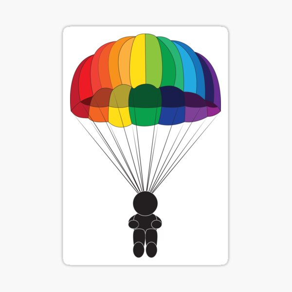 Aperçu de l'œuvre Parachutisme créée et vendue par ROSE ANN BANILAR.