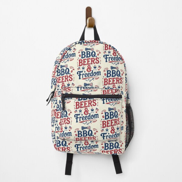 Item preview, BBQ, Beers & Freedom – Retro 4th of July Vibes designed and sold by trendparrot.