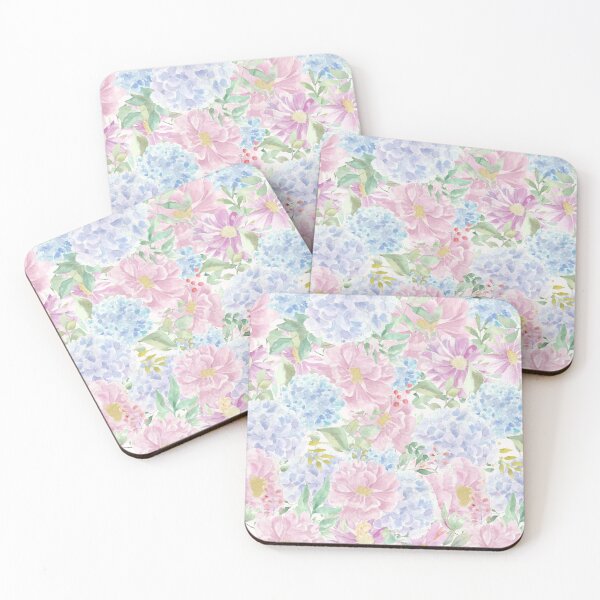 Item preview, Watercolor Spring Hydrangeas designed and sold by VibelyBrand.