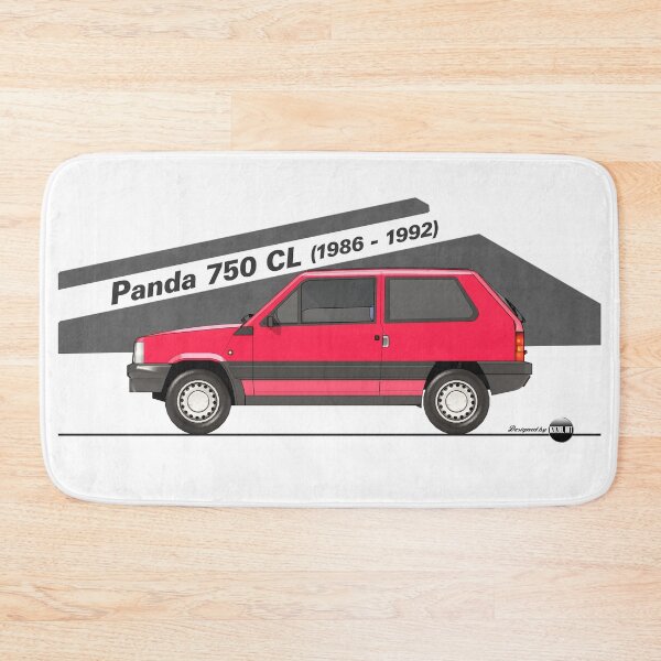 Item preview, Panda 750 CL - 1986 to 1992 (Rosso Bright Metallizzato) Minimal Icon of the 80s  designed and sold by Azaziel.
