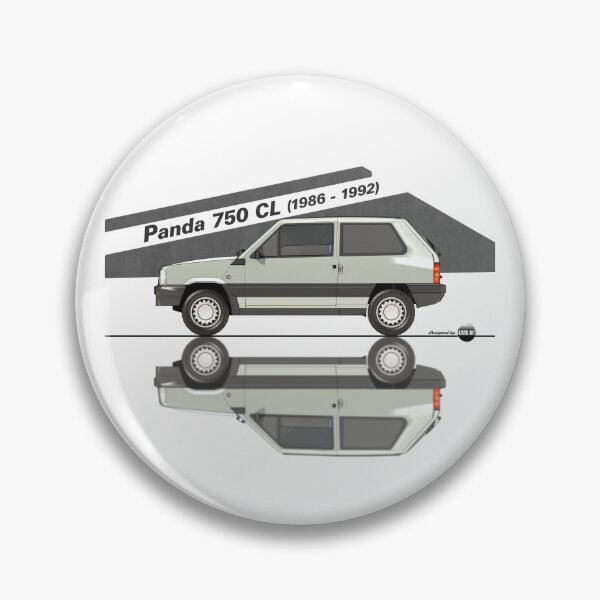 Item preview, Panda 750 CL - 1986 to 1992 (Grigio Oslo) Minimal Icon of the 80s  designed and sold by Azaziel.