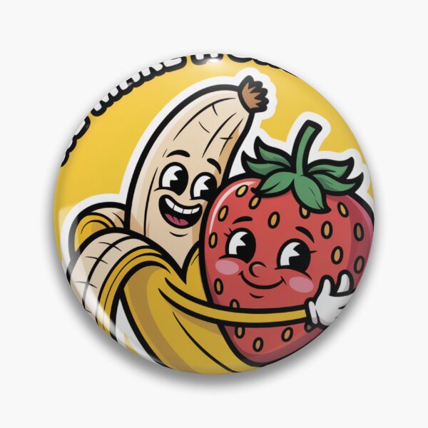Artikelvorschau, Wir sind ein süßes Paar - Süße und lustige Fruchtliebe Sticker entworfen und verkauft von Arthoughts.