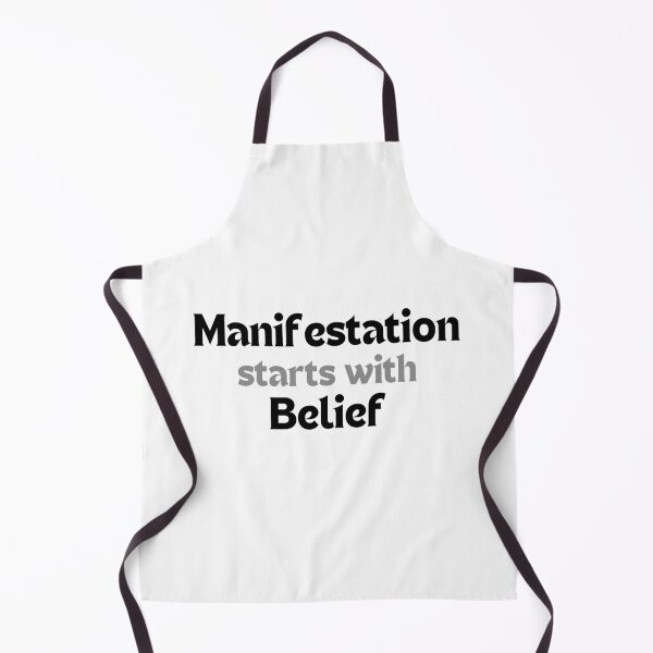 Item preview, Manifestation Starts with Belief – Motivational Affirmation Quote for Law of Attraction & Self-Trust designed and sold by MakeMyDaze.