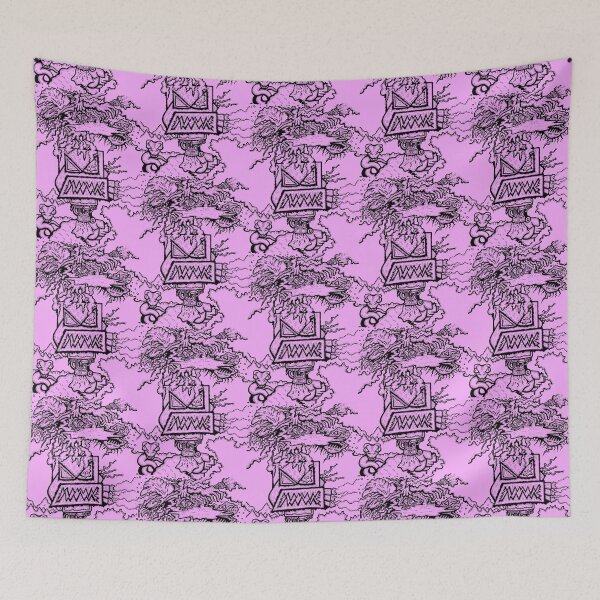 Item preview, Robot 42 Improvisation Black on Pink designed and sold by Honney-Bayes.