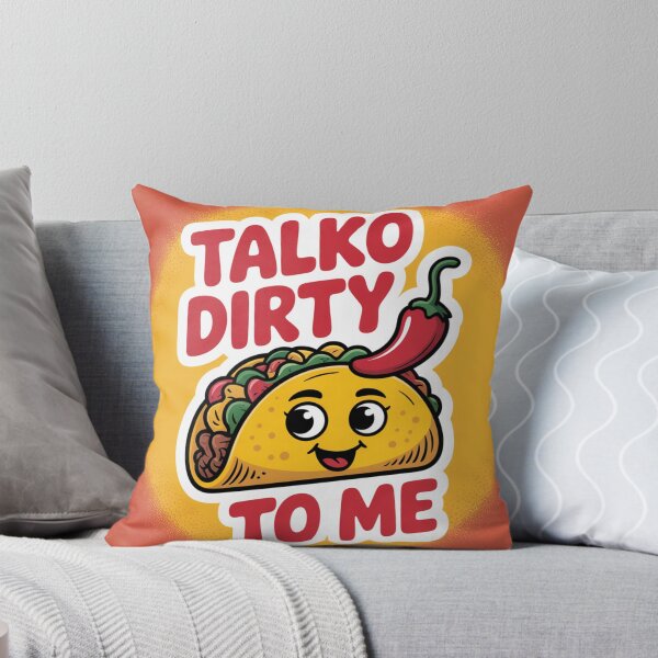 Item preview,  Talko Dirty To Me - Funny Flirty Taco Sticker designed and sold by Arthoughts.