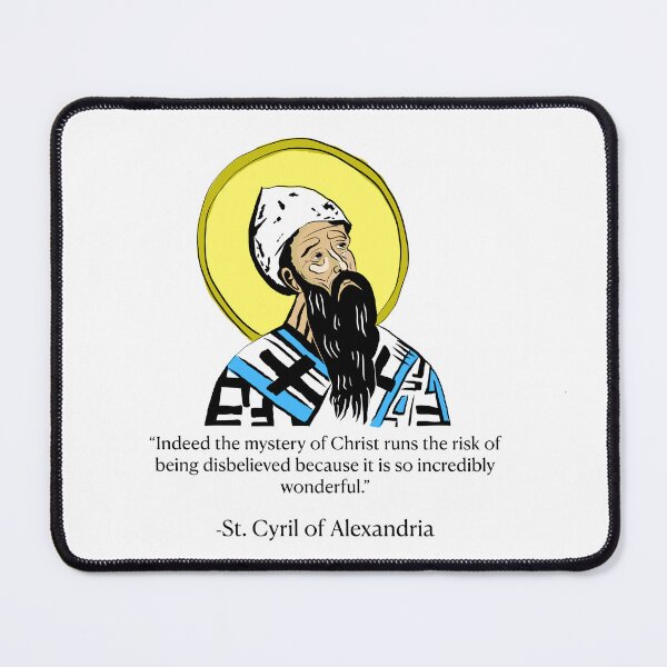 Item preview, St. Cyril of Alexandria designed and sold by JAMMIN2.