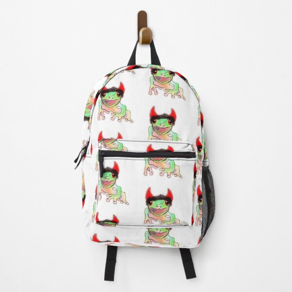 Item preview, Frog with Devil Horns – animalzinhats designed and sold by Ashley’sAnimalz.