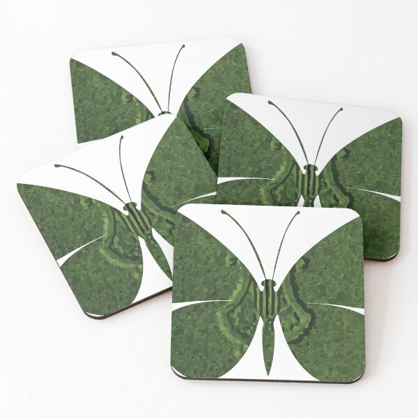 Item preview, A green butterfly designed and sold by LiviaPenroseDesigns.