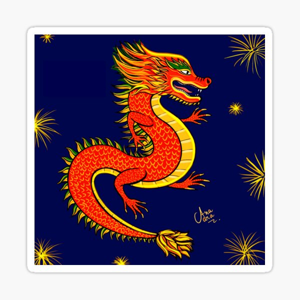 Item preview, Dragon | Chinese Horoscope | Chinese New Year designed and sold by anaclaragf.