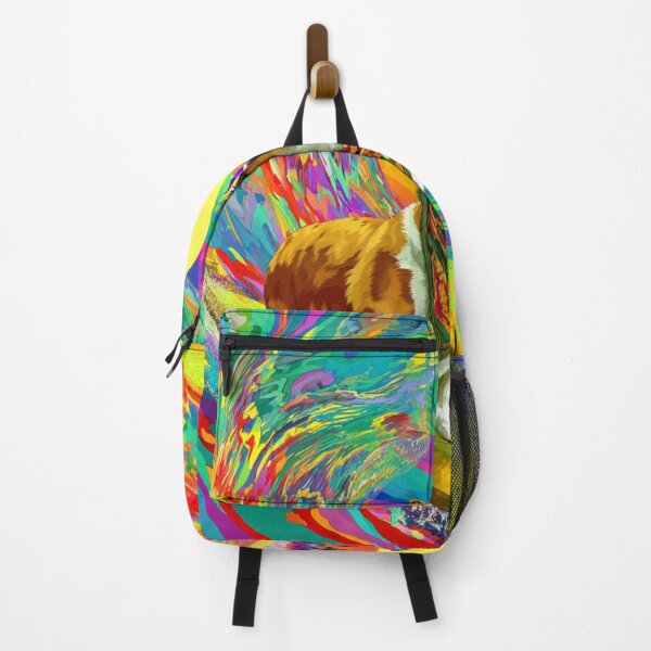 Item preview, Psychedelic Surf Corgi designed and sold by Arthoughts.