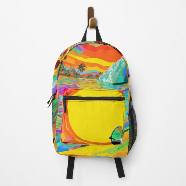 Item preview, Psychedelic Surf Corgi designed and sold by Arthoughts.