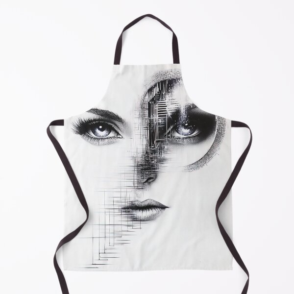 Item preview, Digital Enigma Face designed and sold by bloorose.
