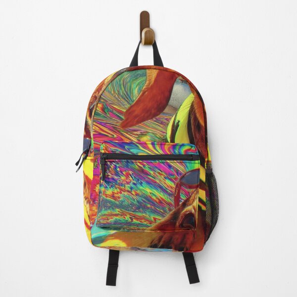 Item preview, Psychedelic Surf Dachshund designed and sold by Arthoughts.