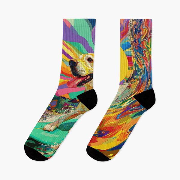 Item preview, Psychedelic Surf Beagle designed and sold by Arthoughts.