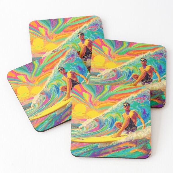 Item preview, Psychedelic Surf Dream designed and sold by Arthoughts.