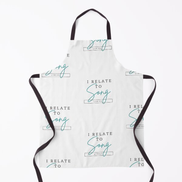 Item preview, I Relate to Song Lyrics designed and sold by DazinMerchDeals.