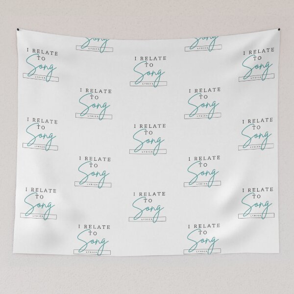 Item preview, I Relate to Song Lyrics  designed and sold by DazinMerchDeals.