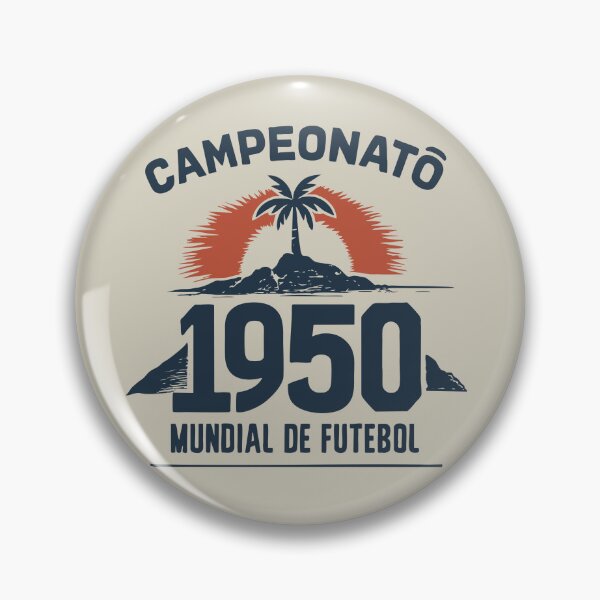 Artikelvorschau, Campeonato Mundial de Futebol Brasil 1950 entworfen und verkauft von Strip Tees.