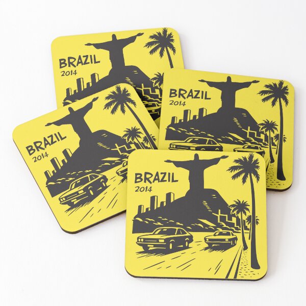 Artikelvorschau, Campeonato Mundial de Futebol Brasil 2014 entworfen und verkauft von Strip Tees.