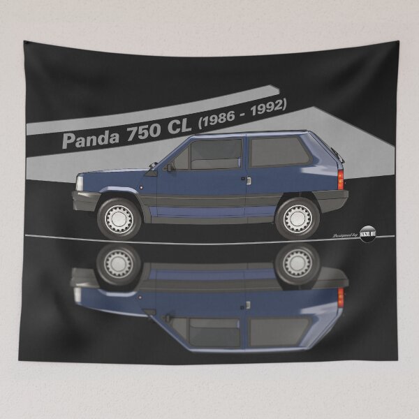 Item preview, Panda 750 CL - 1986 to 1992 (Blu Lord) Minimal Icon of the 80s  designed and sold by Azaziel.