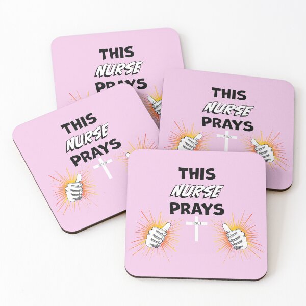 Item preview, This Nurse Prays - Christian designed and sold by BELIEVERS with STYLE.