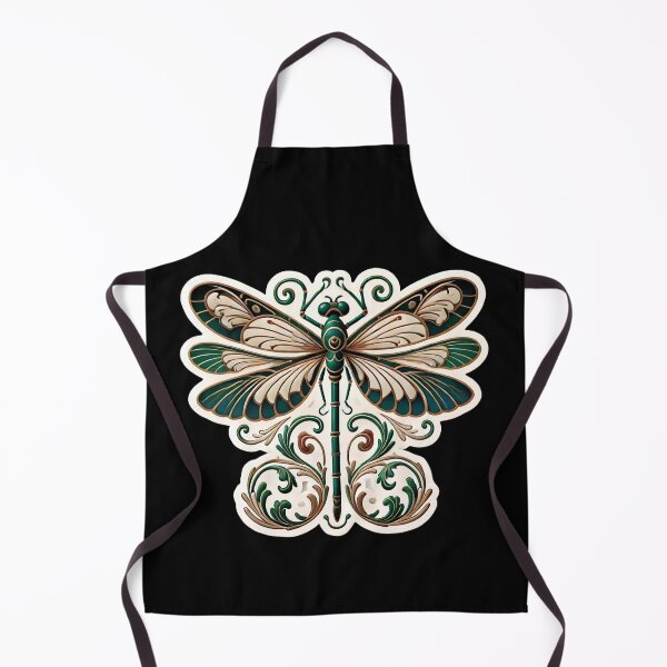 Item preview, Art Nouveau Dragonfly designed and sold by PinUpPizzazz.