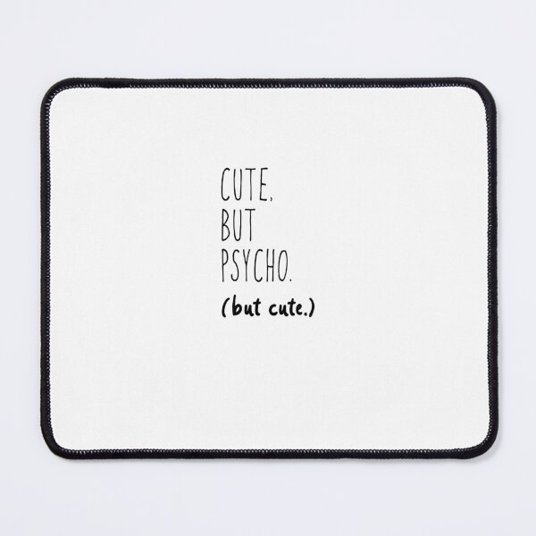Item preview, Cute & Psycho Fusion Tee: Embrace Your Quirky Charm! designed and sold by teezzi.