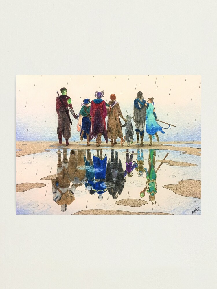 Alternate view of Critical Role | The Reflection Photographic Print