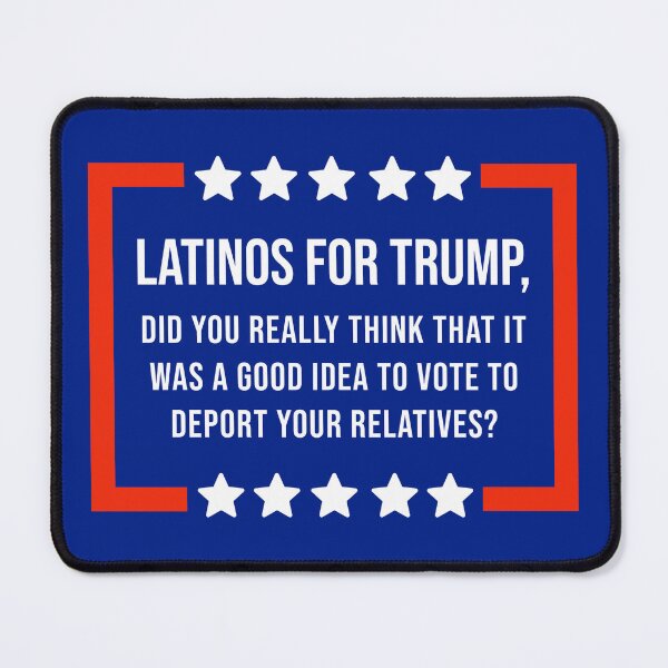 Item preview, Question for Latinos for Trump designed and sold by Rachel the Artist .