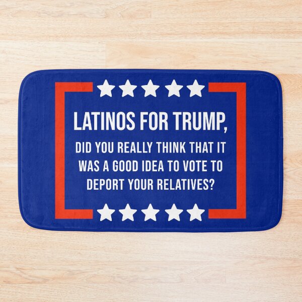 Item preview, Question for Latinos for Trump  designed and sold by Rachel the Artist .