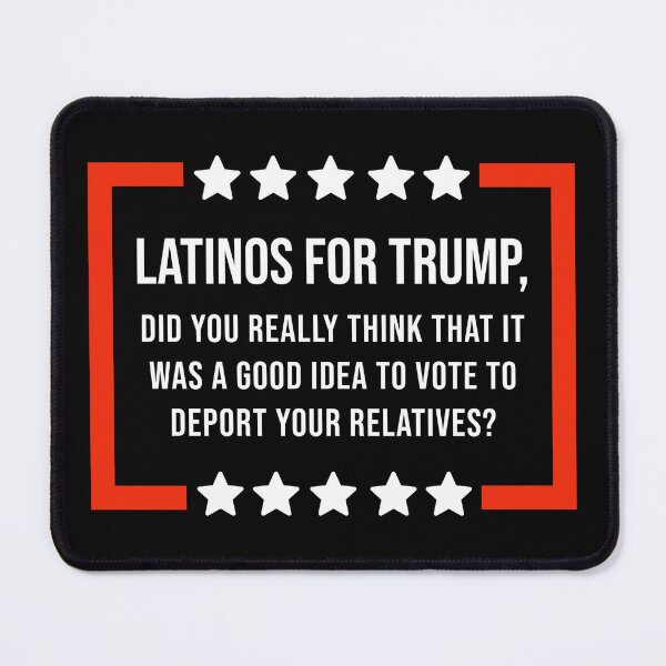 Item preview, Question for Latinos for Trump designed and sold by Rachel the Artist .