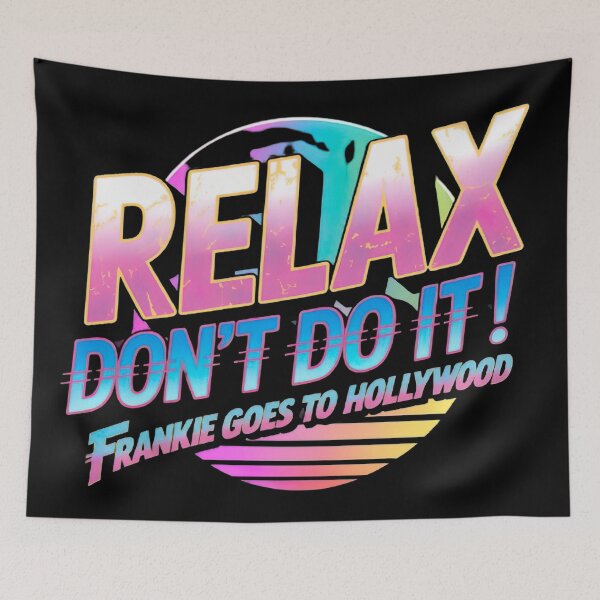 Item preview, Frankie says relax! 80s New Wave Pop Synth Music Tribite designed and sold by 90snerd.