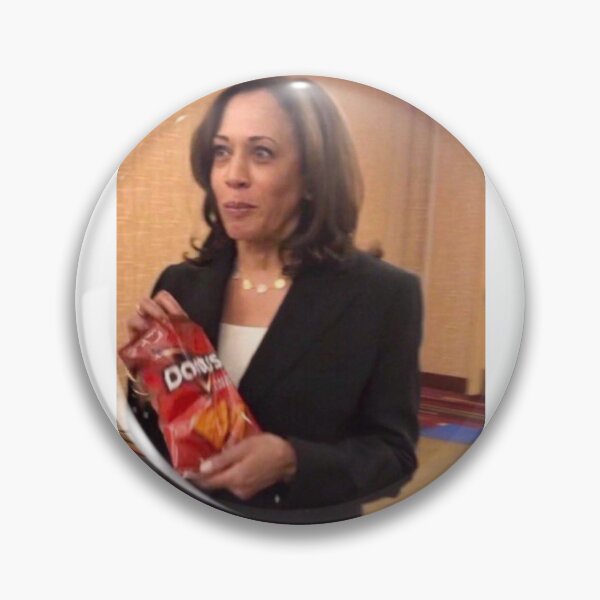 Item preview, Kamala Harris Eating Doritos designed and sold by elliecawthorne.