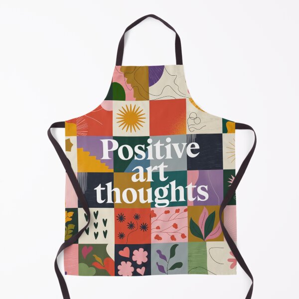 Item preview, Positive Art Thoughts - Colorful Abstract Sticker designed and sold by Arthoughts.