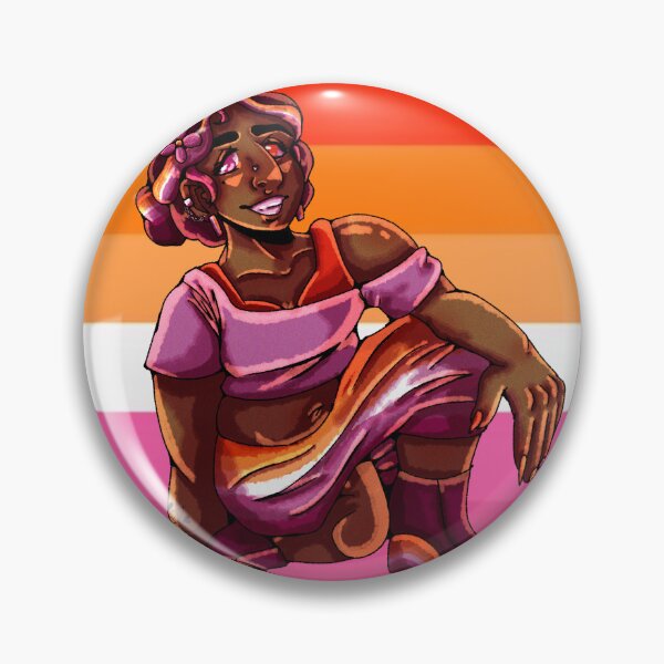 Item preview, Lesbian - Pride Character Designs designed and sold by GhostArtistArt.