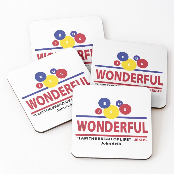Item preview, Wonderful - GOD - Jesus -Bread of Life designed and sold by BELIEVERS with STYLE.