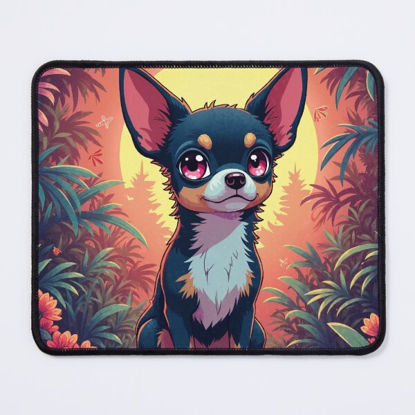 Item preview, Neon Chihuahua Sweet Eyes designed and sold by JonelleTshirts.
