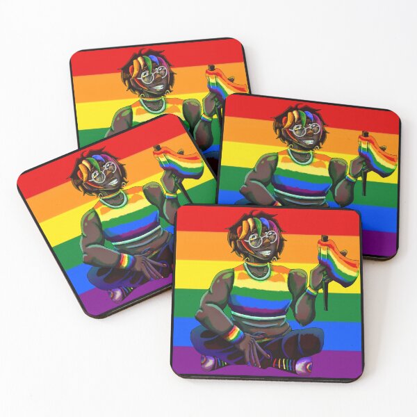 Item preview, Queer Pride (Rainbow) - Pride Character Designs designed and sold by GhostArtistArt.