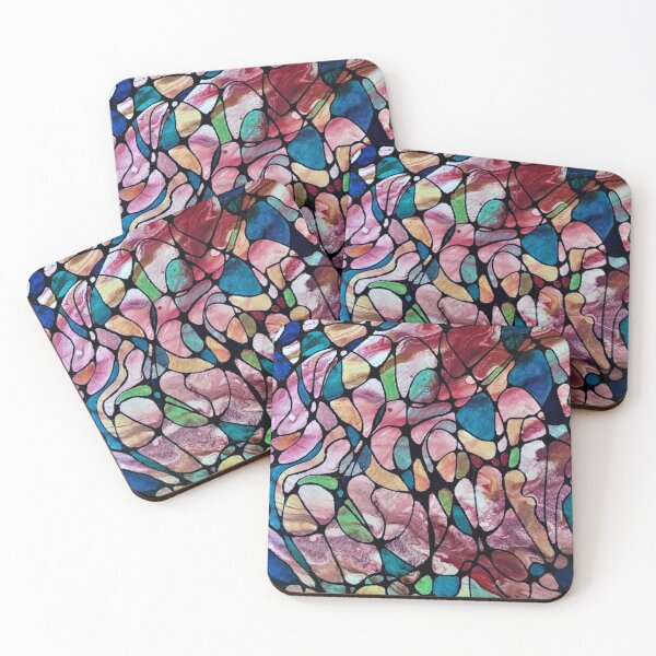 Item preview, Stained Glass Mosaics 4...Available as cell phones cases,art prints,bags,puzzels,postcards,hats,dresses,t-shirts,kids clothes,back packs,socks,clocks,stickers,Etc. designed and sold by born30.