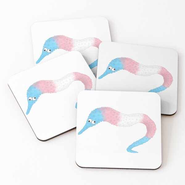 Item preview, trans worm on a string designed and sold by That Autist Artist.