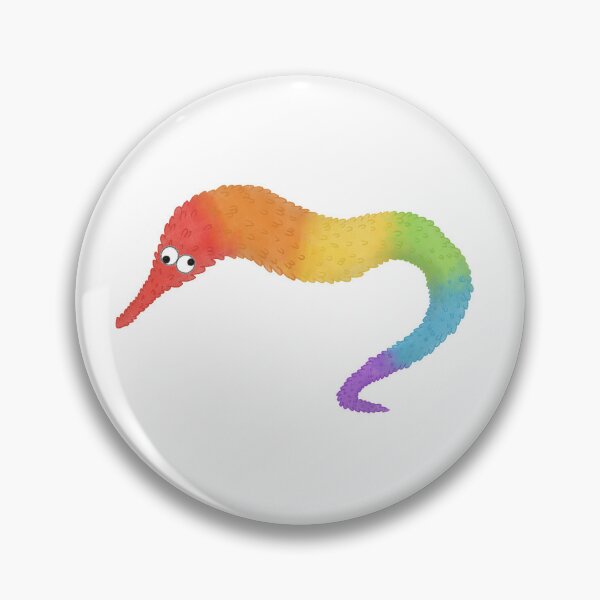 Item preview, pride worm on a string designed and sold by That Autist Artist.
