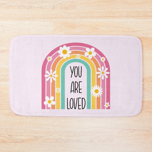 Item preview, You Are Loved Daisy Rainbow  designed and sold by PreciouslyMade8.