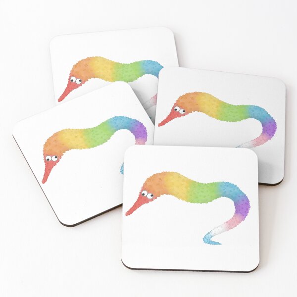 Item preview, inclusive pride worm on a string designed and sold by That Autist Artist.