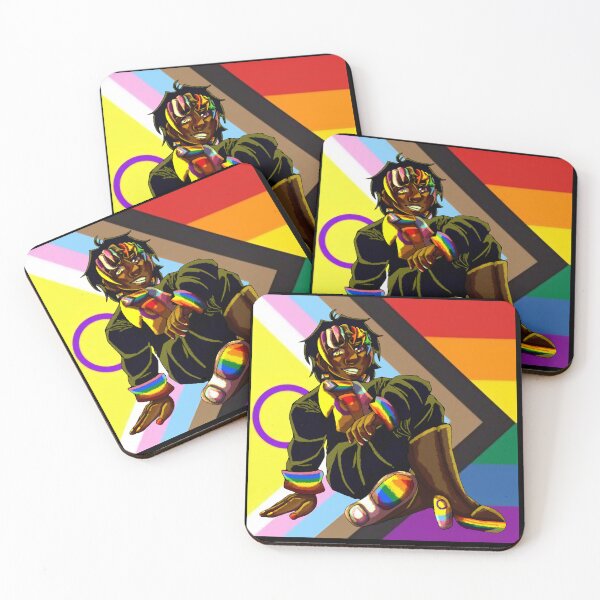 Item preview, Progress Flag - Pride Character Designs  designed and sold by GhostArtistArt.