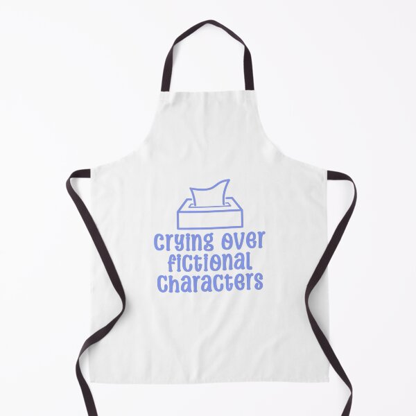 Item preview, Crying Over Fictional Characters Blue Periwinkle Book Sticker designed and sold by ThePoisonPen.