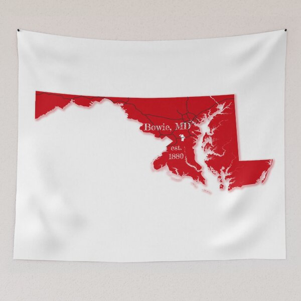 Item preview, Bowie, MD [Red] designed and sold by PhilbonianDezin.