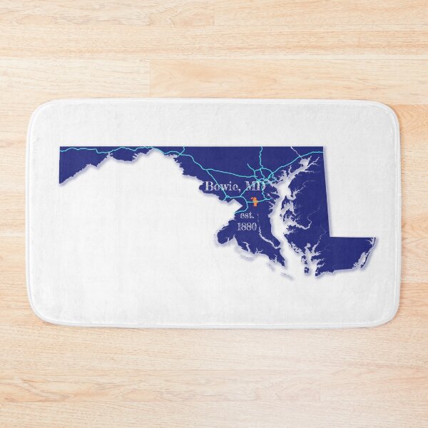 Item preview, Bowie, MD [Blue] designed and sold by PhilbonianDezin.