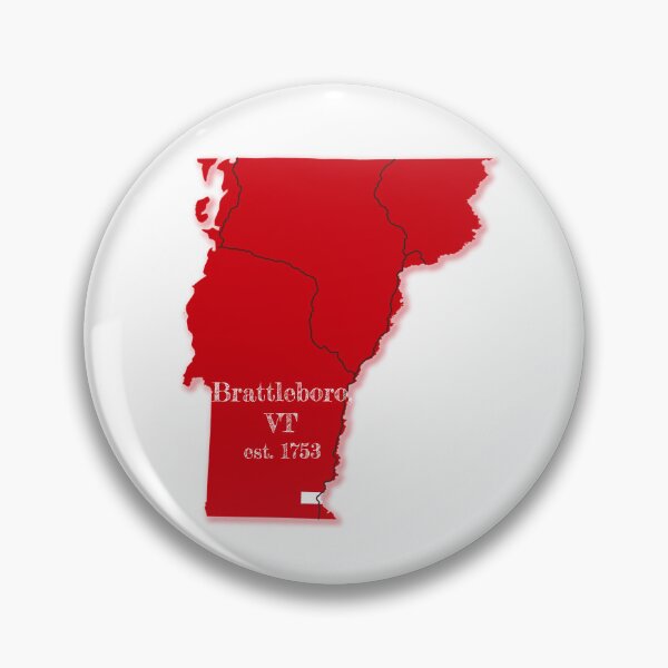 Item preview, Brattleboro, VT [Red] designed and sold by PhilbonianDezin.