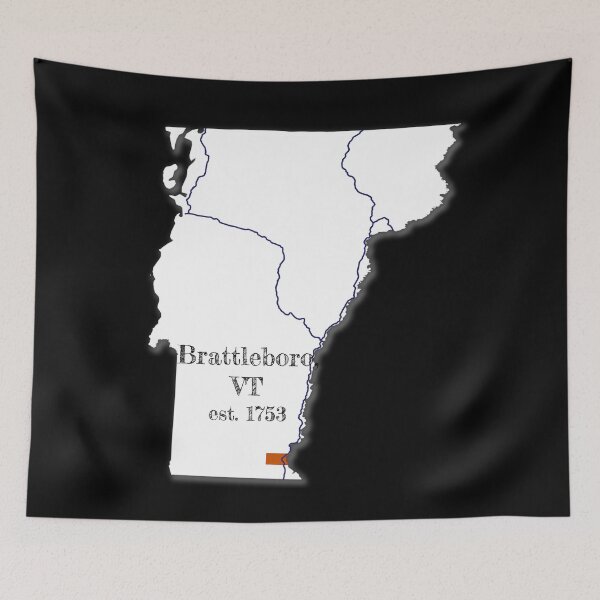 Item preview, Brattleboro, VT [White] designed and sold by PhilbonianDezin.